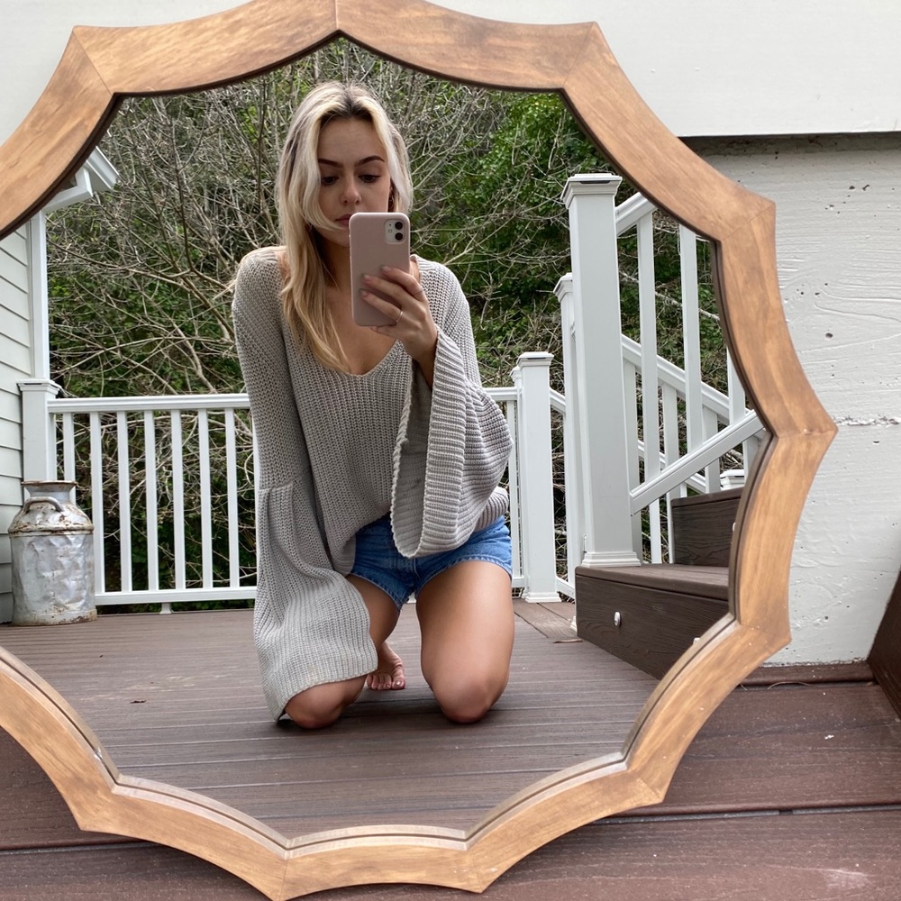 Free People Bell Sleeve Sweater